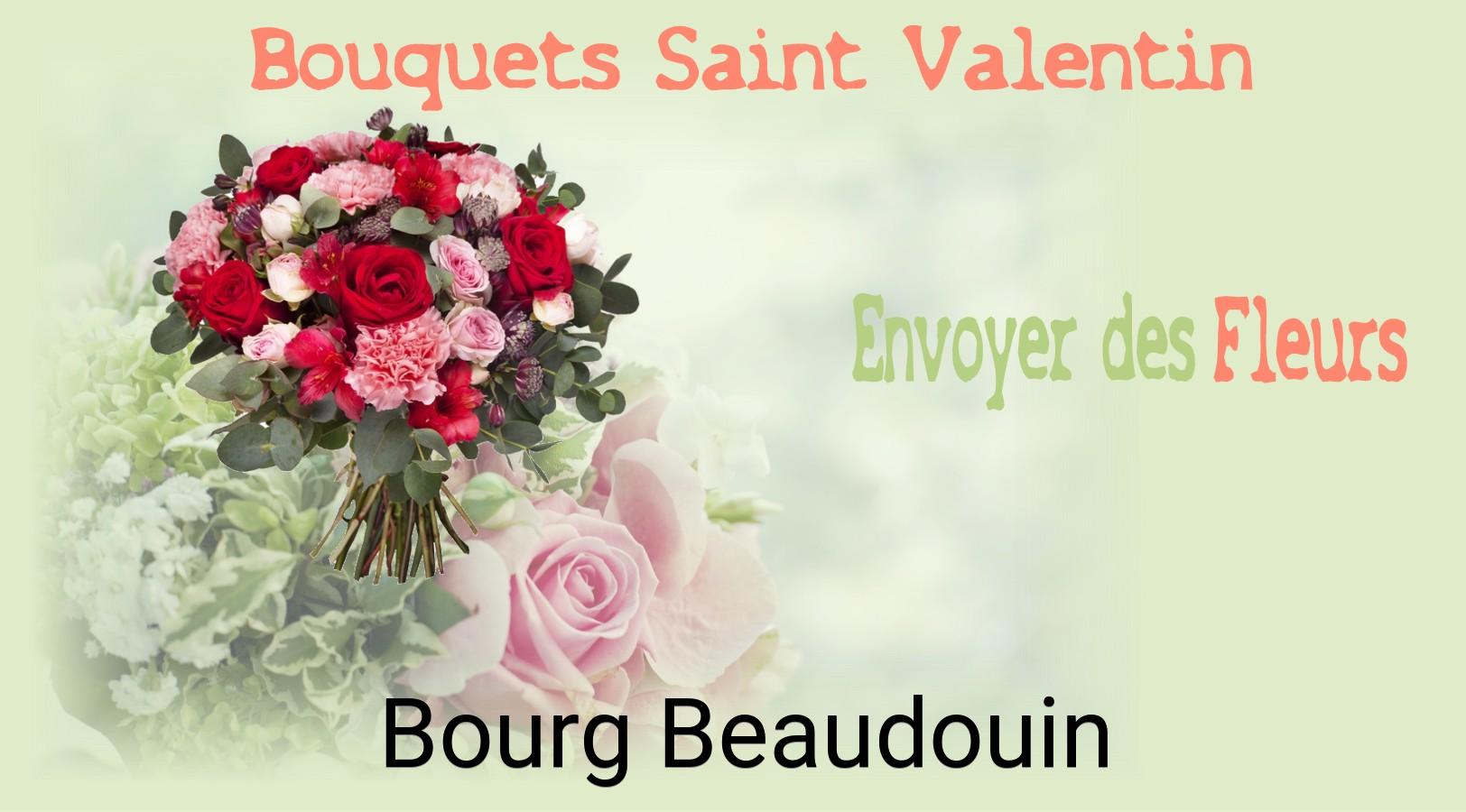 Roses de Saint-Valentin livrées à Bourg-Beaudouin